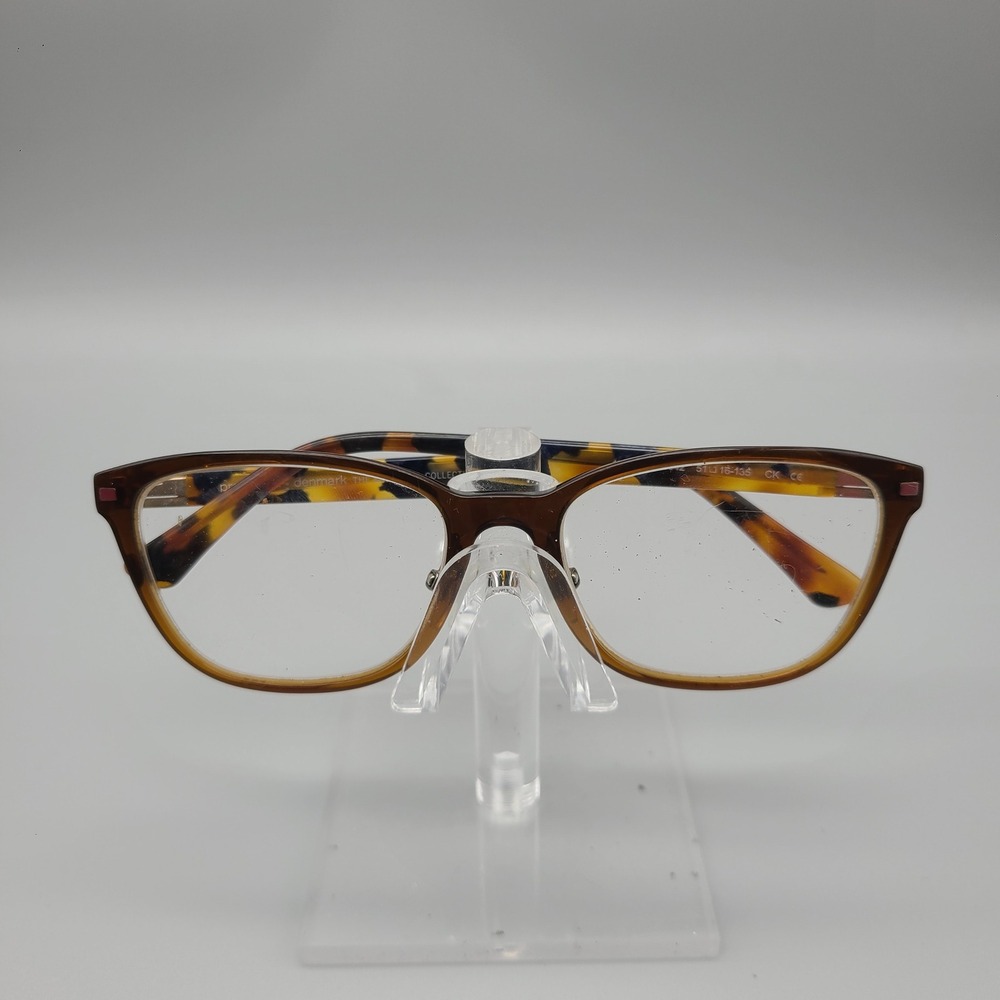 Prodesign Denmark 1784-1 Tortoiseshell Eyeglass Frames Brown Gold 51-16-135